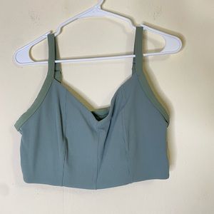 NWT OFFLINE By Aerie Ribbed V-Neck Sports Bra Size XL